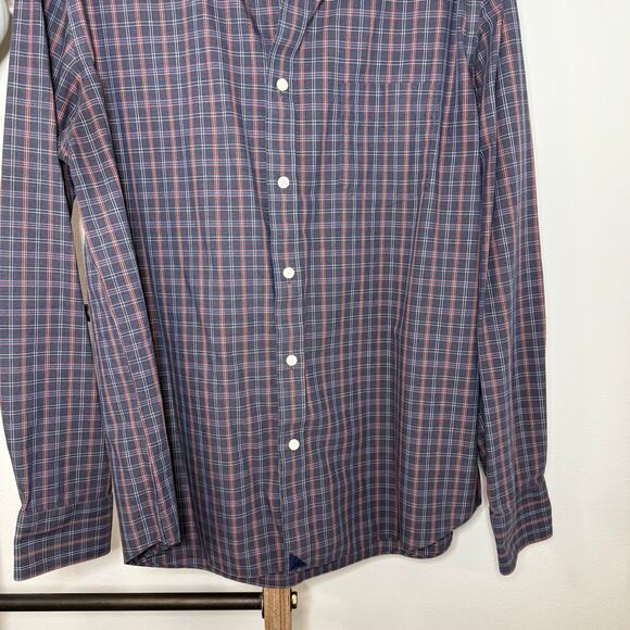 Untuckit Mens Long Sleeve‎ Button Down Dress Shirt Size X Large - Picture 4 of 7